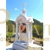 Часовня из белого мрамора «Стандарт» — ritualum.ru